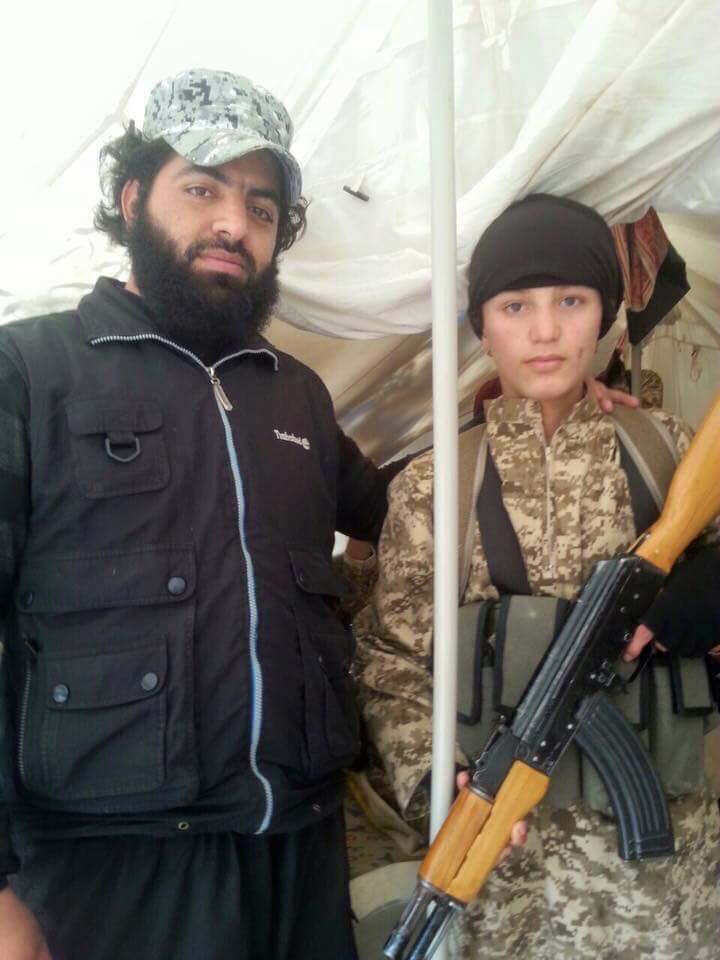 The pictures that the Kurdish police forces in Kirkuk confiscated in the Ipad of an Islamic State (IS) member. October 23, 2016. (Photo: Kurdistan24)